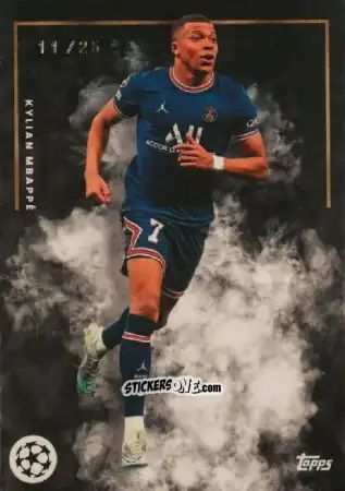 Cromo Kylian Mbappé - José Mourinho UEFA Club Competitions 2022
 n. 4bl - Topps