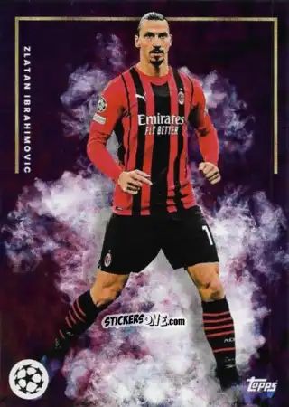 Cromo Zlatan Ibrahimovic - José Mourinho UEFA Club Competitions 2022
 n. 11 - Topps