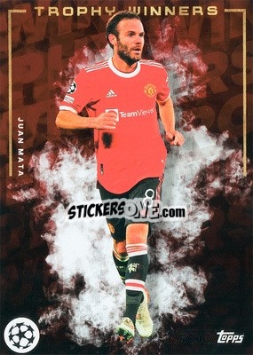 Sticker Juan Mata - José Mourinho UEFA Club Competitions 2022
 n. 12 - Topps