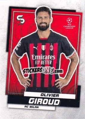 Sticker Olivier Giroud - Superstars 2022-2023
 n. 75 - Topps