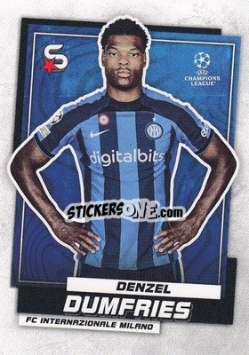 Sticker Denzel Dumfries - Superstars 2022-2023
 n. 78 - Topps