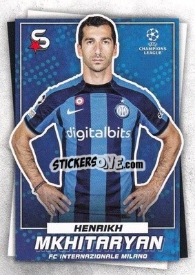Sticker Henrikh Mkhitaryan - Superstars 2022-2023
 n. 79 - Topps