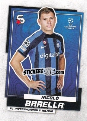 Sticker Nicolò Barella - Superstars 2022-2023
 n. 81 - Topps