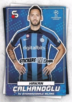 Sticker Hakan Çalhanoğlu - Superstars 2022-2023
 n. 82 - Topps