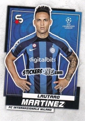Sticker Lautaro Martínez - Superstars 2022-2023
 n. 84 - Topps