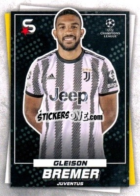 Sticker Gleison Bremer - Superstars 2022-2023
 n. 85 - Topps