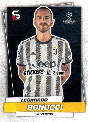 Sticker Leonardo Bonucci - Superstars 2022-2023
 n. 86 - Topps