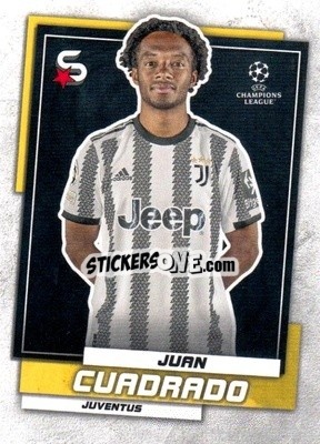 Cromo Juan Cuadrado - Superstars 2022-2023
 - Topps