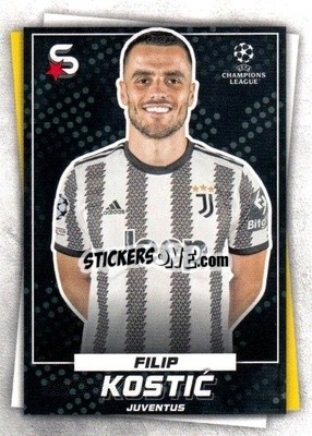 Sticker Filip Kostic - Superstars 2022-2023
 - Topps