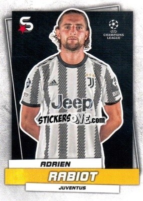 Sticker Adrien Rabiot - Superstars 2022-2023
 - Topps