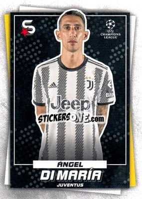 Sticker Angel Di Maria - Superstars 2022-2023
 n. 91 - Topps