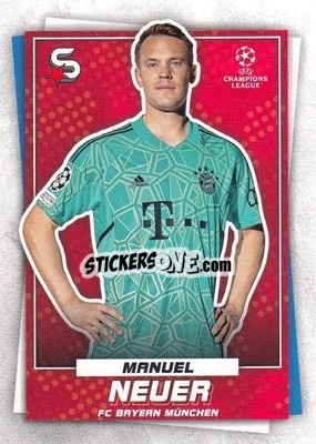 Sticker Manuel Neüer - Superstars 2022-2023
 n. 94 - Topps