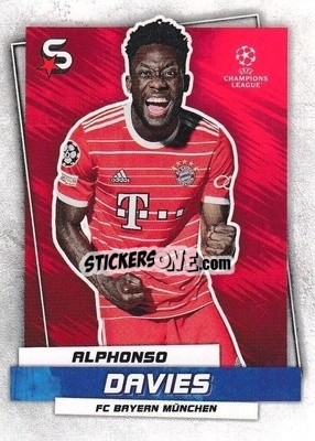 Sticker Alphonso Davies - Superstars 2022-2023
 n. 95 - Topps