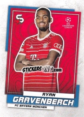 Sticker Ryan Gravenberch - Superstars 2022-2023
 - Topps
