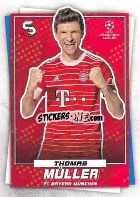 Sticker Thomas Müller - Superstars 2022-2023
 - Topps