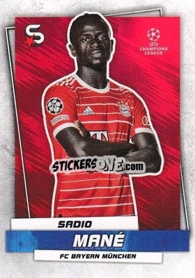 Sticker Sadio Mané - Superstars 2022-2023
 n. 102 - Topps
