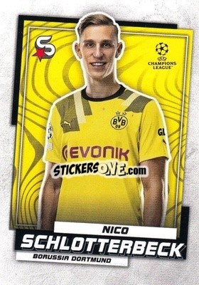 Sticker Nico Schlotterbeck - Superstars 2022-2023
 - Topps