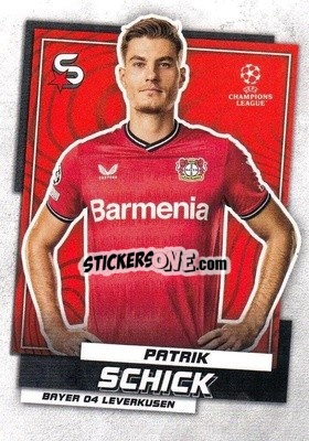 Sticker Patrik Schick - Superstars 2022-2023
 - Topps