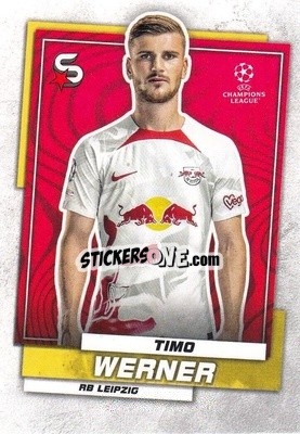 Sticker Timo Werner - Superstars 2022-2023
 n. 121 - Topps
