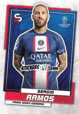 Sticker Sergio Ramos - Superstars 2022-2023
 n. 130 - Topps