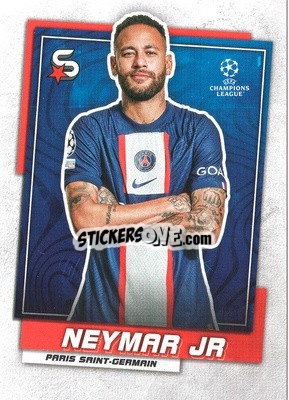 Sticker Neymar Jr - Superstars 2022-2023
 n. 136 - Topps