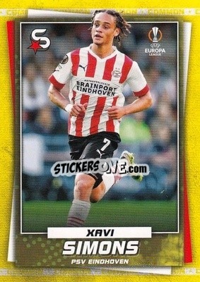 Sticker Xavi Simons - Superstars 2022-2023
 - Topps