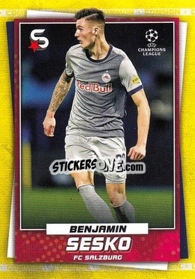 Sticker Benjamin Sesko - Superstars 2022-2023
 n. 158v - Topps