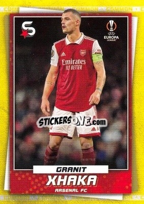 Figurina Granit Xhaka - Superstars 2022-2023
 - Topps