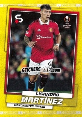 Sticker Lisandro Martínez - Superstars 2022-2023
 n. 166v - Topps