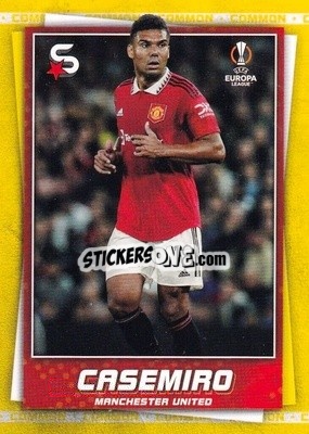 Sticker Casemiro - Superstars 2022-2023
 - Topps