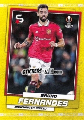 Sticker Bruno Fernandes - Superstars 2022-2023
 n. 169v - Topps