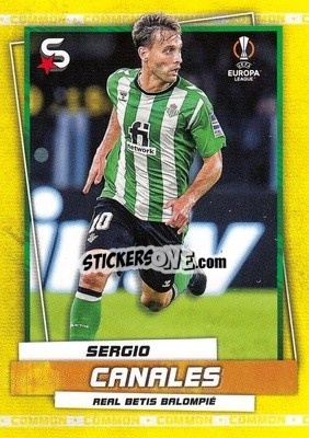 Sticker Sergio Canales - Superstars 2022-2023
 n. 173v - Topps