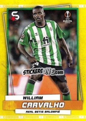 Sticker William Carvalho - Superstars 2022-2023
 n. 174v - Topps