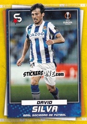 Sticker David Silva - Superstars 2022-2023
 - Topps