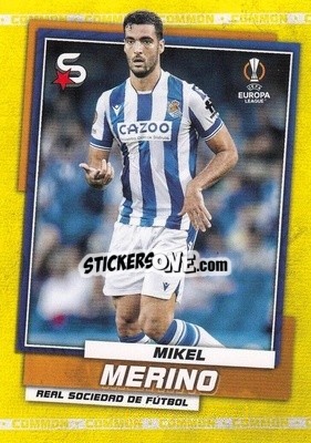 Sticker Mikel Merino - Superstars 2022-2023
 n. 178v - Topps