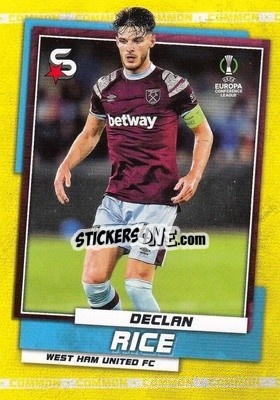 Sticker Declan Rice - Superstars 2022-2023
 n. 184v - Topps