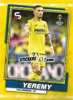 Sticker Yeremy - Superstars 2022-2023
 n. 190v - Topps