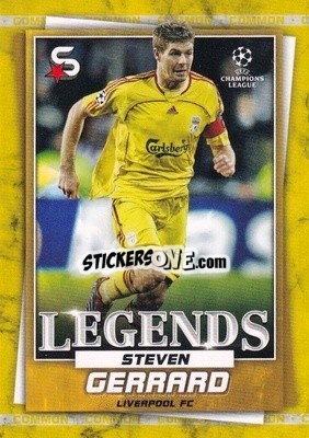 Sticker Steven Gerrard - Superstars 2022-2023
 n. 191v - Topps