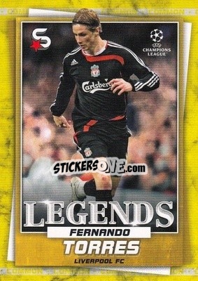 Sticker Fernando Torres - Superstars 2022-2023
 n. 192v - Topps