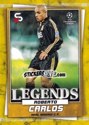 Sticker Roberto Carlos - Superstars 2022-2023
 n. 194v - Topps