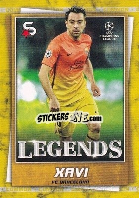 Sticker Xavi - Superstars 2022-2023
 n. 196v - Topps