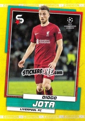 Sticker Diogo Jota - Superstars 2022-2023
 n. 18v - Topps