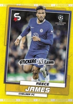 Sticker Reece James - Superstars 2022-2023
 n. 21v - Topps