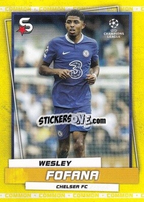 Sticker Wesley Fofana - Superstars 2022-2023
 - Topps