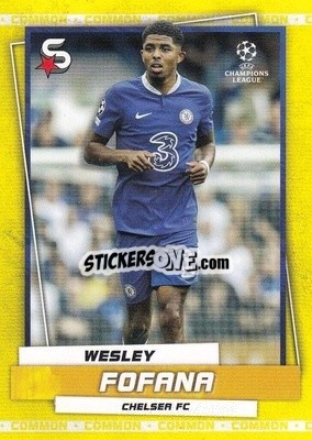 Sticker Wesley Fofana - Superstars 2022-2023
 n. 22v - Topps