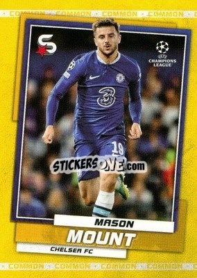 Sticker Mason Mount - Superstars 2022-2023
 n. 24v - Topps