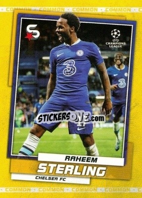 Sticker Raheem Sterling - Superstars 2022-2023
 - Topps