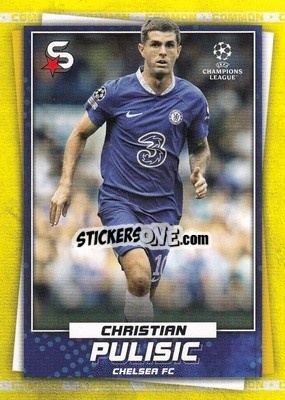 Sticker Christian Pulisic - Superstars 2022-2023
 n. 28v - Topps