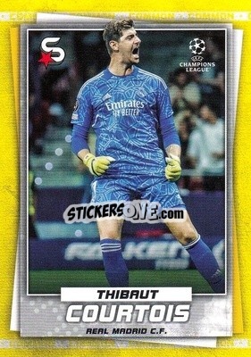 Sticker Thibaut Courtois - Superstars 2022-2023
 n. 37v - Topps