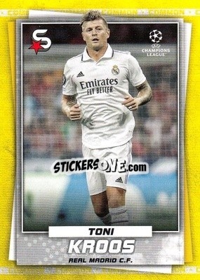 Sticker Toni Kroos - Superstars 2022-2023
 n. 40v - Topps